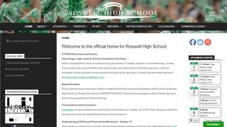 
                            6. Roswell High School