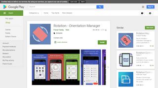 
                            6. Rotation - Orientation Manager – Apps bei Google Play