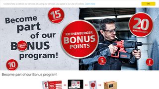 
                            5. ROTHENBERGER Bonus program