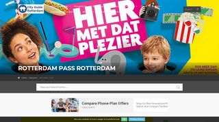 
                            5. Rotterdam Pass | Discount on attractions