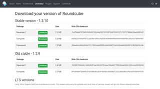 
                            10. Roundcube Webmail Downloads