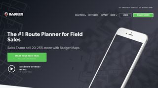 
                            1. Route Planner for Sales | Badger Mapping