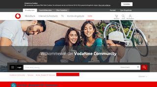 
                            7. Router Anmeldung geht nicht - Vodafone Community