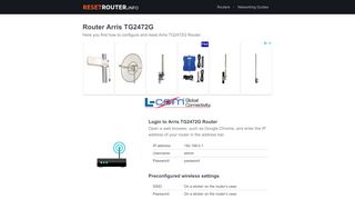 
                            7. Router Arris TG2472G - ResetRouter - How to Reset and …