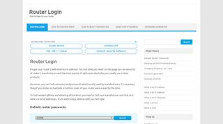 
                            4. Router Login | How to login to your router