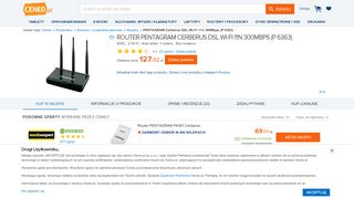 
                            9. Router PENTAGRAM Cerberus DSL Wi-Fi 11n 300Mbps (P 6363 ...