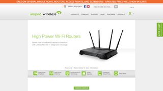 
                            3. Routers - Products - Amped Wireless