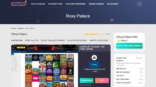 
                            2. Roxy Palace Casino Games | https://www.roxypalace.com ...