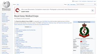 
                            8. Royal Army Medical Corps - Wikipedia