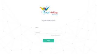 
                            1. Royal Holidayz | User Login