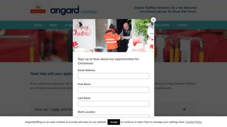 
                            2. Royal Mail Job Application FAQs | Angard Staffing