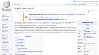 
                            3. Royal Russell School - Wikipedia