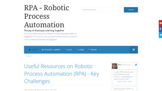 
                            8. RPA - Robotic Process Automation