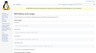 
                            7. RPi Debian Auto Login - eLinux.org