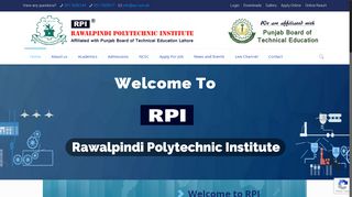 
                            9. RPI | Rawalpindi Polytechnic Institute