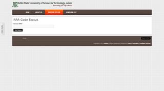 
                            1. RRR Code Status | KEBBI STATE UNIVERSITY OF ... - Ksusta.net