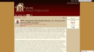 
                            1. RRR -Residential Real Estate Review, Inc. Do you work with this BPO ...