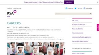 
                            6. RSA Careers | RSA Canada Insurance Careers