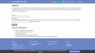 
                            8. RSCPP - Log-in