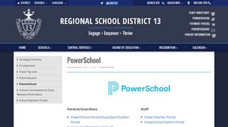 
                            10. RSD13 PowerSchool Portal Information