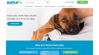 
                            9. RSPCA NSW: Homepage