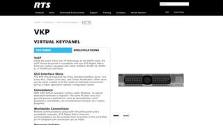 
                            8. RTS VKP Virtual Keypanel