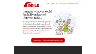 
                            7. Ruby on Rails | A web-application framework that …