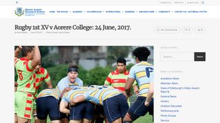 
                            9. Rugby 1st XV v Aorere College: 24 June, 2017. - Mount Albert ...