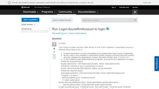 
                            5. Run Login-AzureRmAccount to login