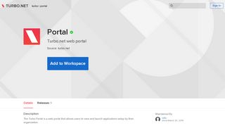 
                            5. Run Portal Online - Turbo.net