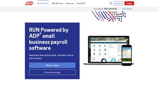 
                            4. RUN Powered by ADP® | Payroll Software for Small Businesses