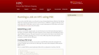 
                            8. Running a Job on HPC using PBS | HPC | USC