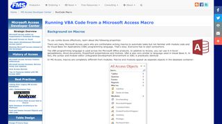 
                            8. Running VBA Code from a Microsoft Access Macro using RunCode