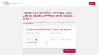 
                            5. RUNWAYREWARDS Credit Card