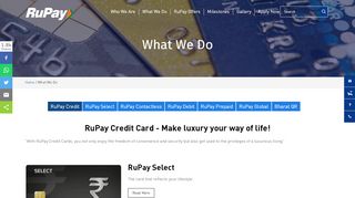 
                            1. RuPay Debit Card, Credit Card Details & Benefits