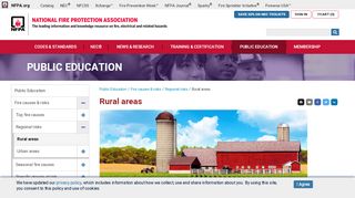 
                            8. Rural areas - NFPA