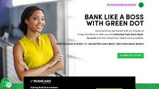 
                            9. RushCard - Online and Mobile Banking