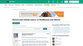
                            3. Russia train tickets (rzd.ru vs RealRussia and others ...