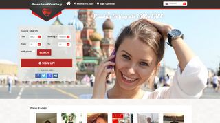 
                            6. Russian Dating site - 100% free, Russian girls
