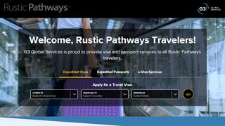 
                            2. Rustic Pathways - G3 Visa & Passports - G3 Visas