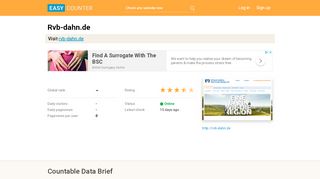 
                            9. Rvb-dahn.de: Privatkunden - Easy Counter