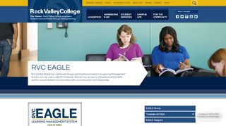 
                            2. RVC EAGLE - Learning Management System - Rock Valley College