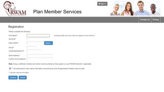
                            6. RWAM Plan Member Services Site
