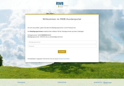 
                            1. RWB Kundenportal