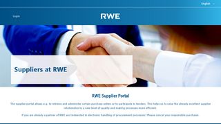 
                            9. RWE Supplier Portal - supplierqs.rwe.com