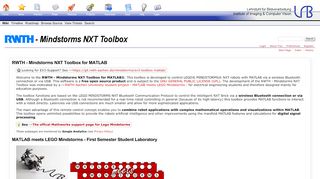 
                            3. RWTH - Mindstorms NXT Toolbox