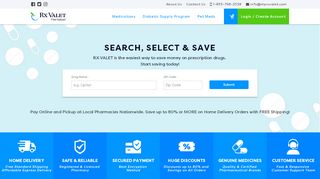 
                            9. RxValet: Online Pharmacy, Prescription Discount, lower ...
