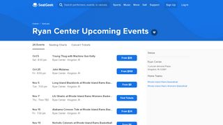 
                            7. Ryan Center Tickets & Upcoming Events | SeatGeek