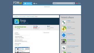 
                            3. Rynga (free) download Windows version