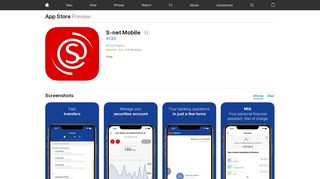 
                            3. ‎S-net Mobile on the App Store - apps.apple.com